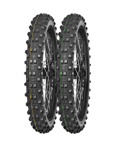 Pneus MITAS 90/90 -21 54R TERRA FORCE-EF 2 SM  SUPER TT (Raya amarillo)