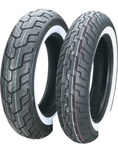 DUNLOP 130/90 -16 67H D404 WWW  F TT (BANDA BLANCA) reifen