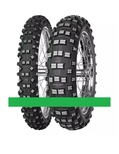 Pneus MITAS 90/100 -21 57R TERRA FORCE-EF SUPER LIGHT  TT (RAYA VERDE)
