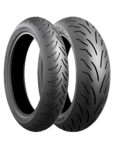 Pneus BRIDGESTONE 90/80 -14 49P BATTLAX SC  F TL