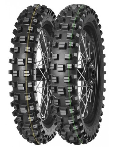 Pneumatico MITAS 120/90 -18 65M TERRA FORCE-EX XT  SUPER LIGHT TT (Raya verde)