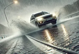 Aquaplaning: was es ist, wann es auftritt und wie man es vermeidet
