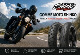 Gomme Moto Shinko: guida a modelli, misure e prezzi online