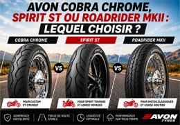 Avon Cobra Chrome, Spirit ST ou Roadrider MKII : lequel choisir ?